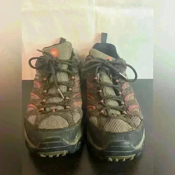 Merrell J39723 Moab Espresso Waterproof‎ Outdoor Trail Hiking Shoes Men’s Size 9 main image 3